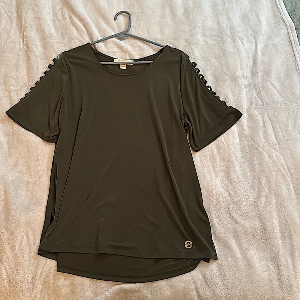 Dark Green Micheal Kors Top